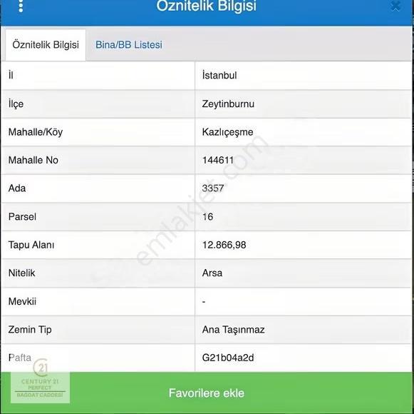 Kazlıçeşme Sahilde Ticaret+turizm İmarlı Fırsat Fiyatlı Hisseler - Görsel 7