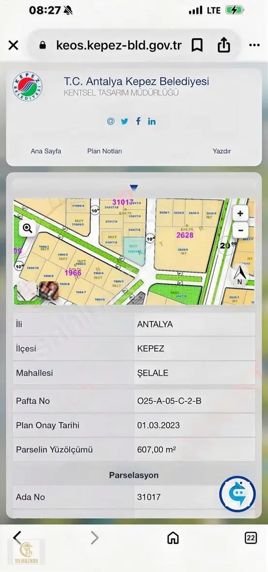 Şelale Mahallesi 600 Mt Hazır Kapalı Depo
