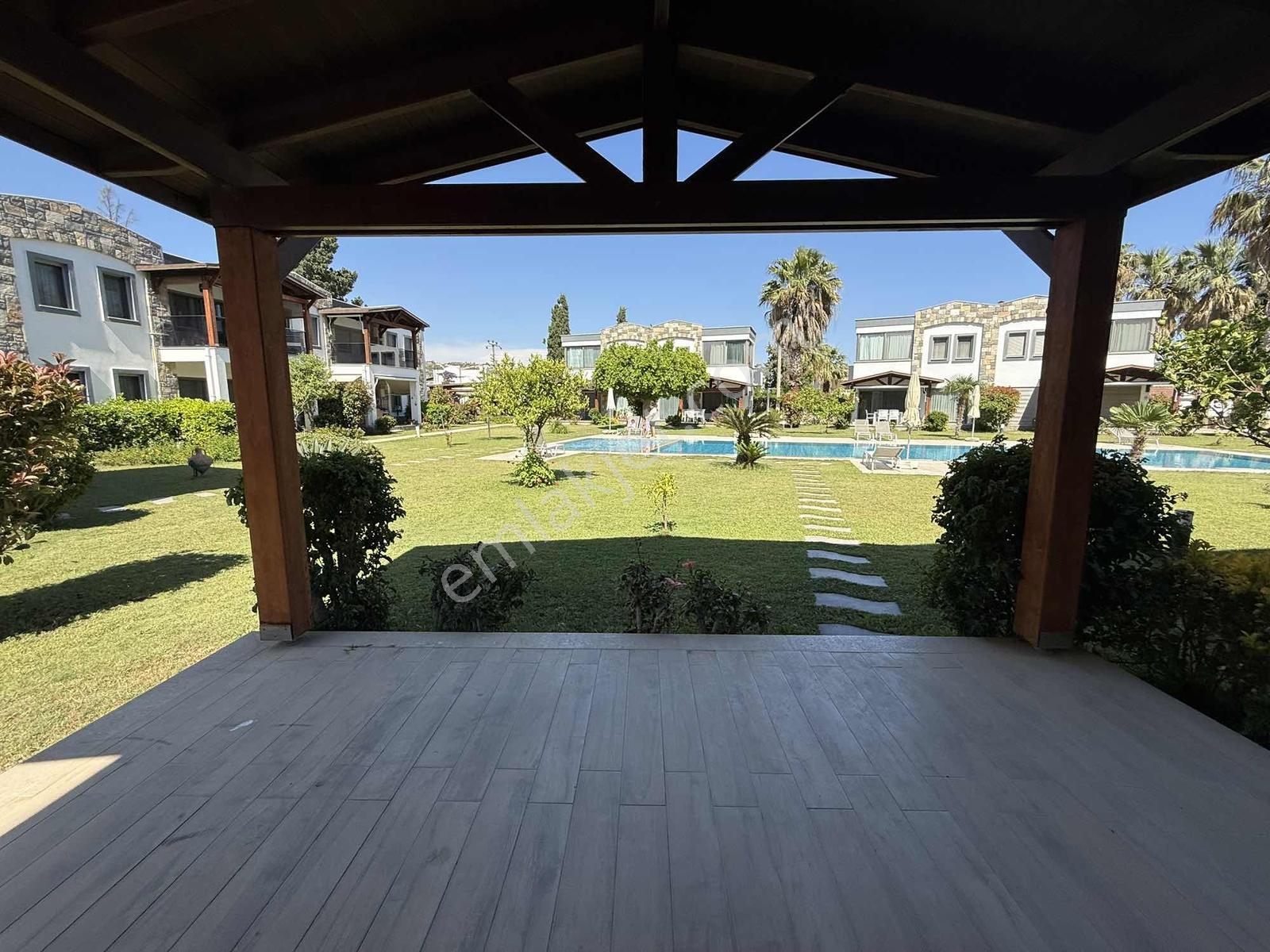 Bodrum Ortakent Yahşi Kiralık Havuzlu Sitede Dubleks Villa - Görsel 15