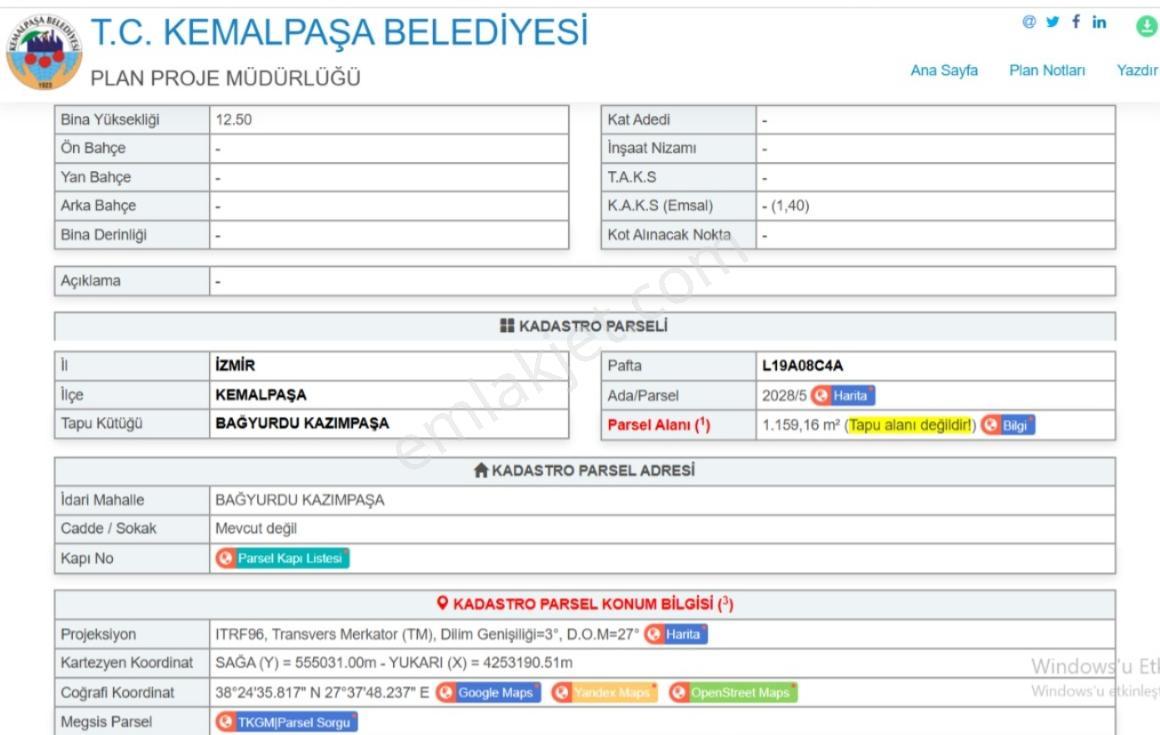 Erzden Kemalpaşa Bağyurdunda 16 Dairelik Projeye Uygun Arsa - Görsel 19