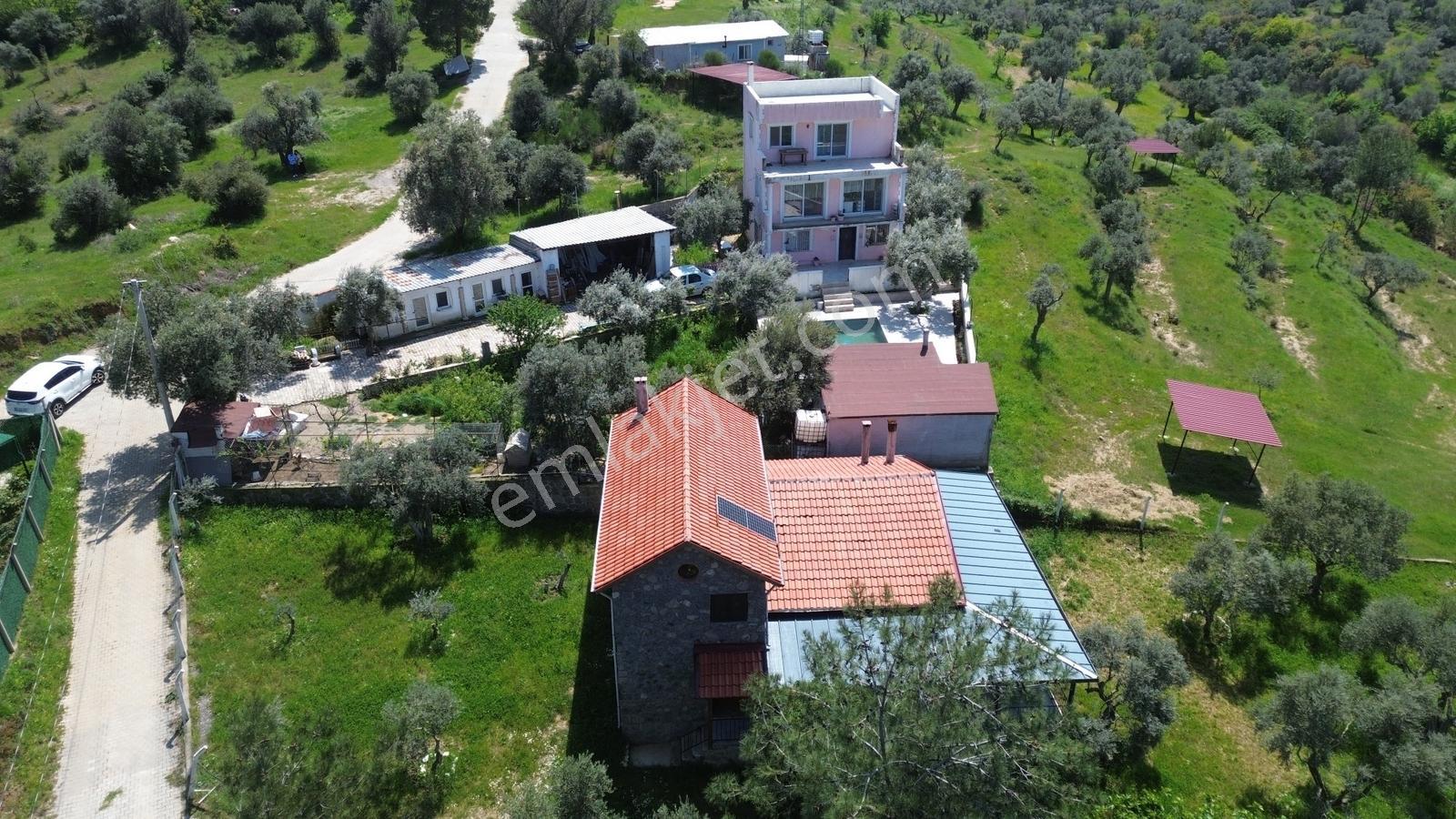 Erzden Aşağıkızılcada Doğanın İçinde Taş Evli Özel Mülk - Görsel 12