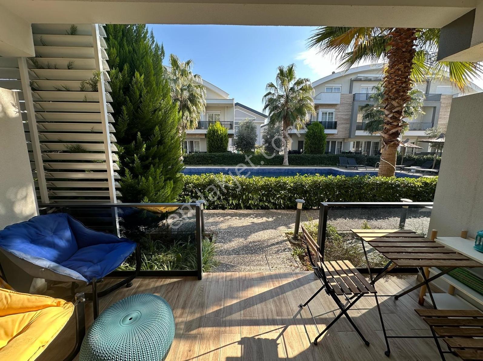 Belek'in En İyi Sitesinde 1+1 Eşyalı Kiralık Daire Olimpik Havuz - Görsel 12