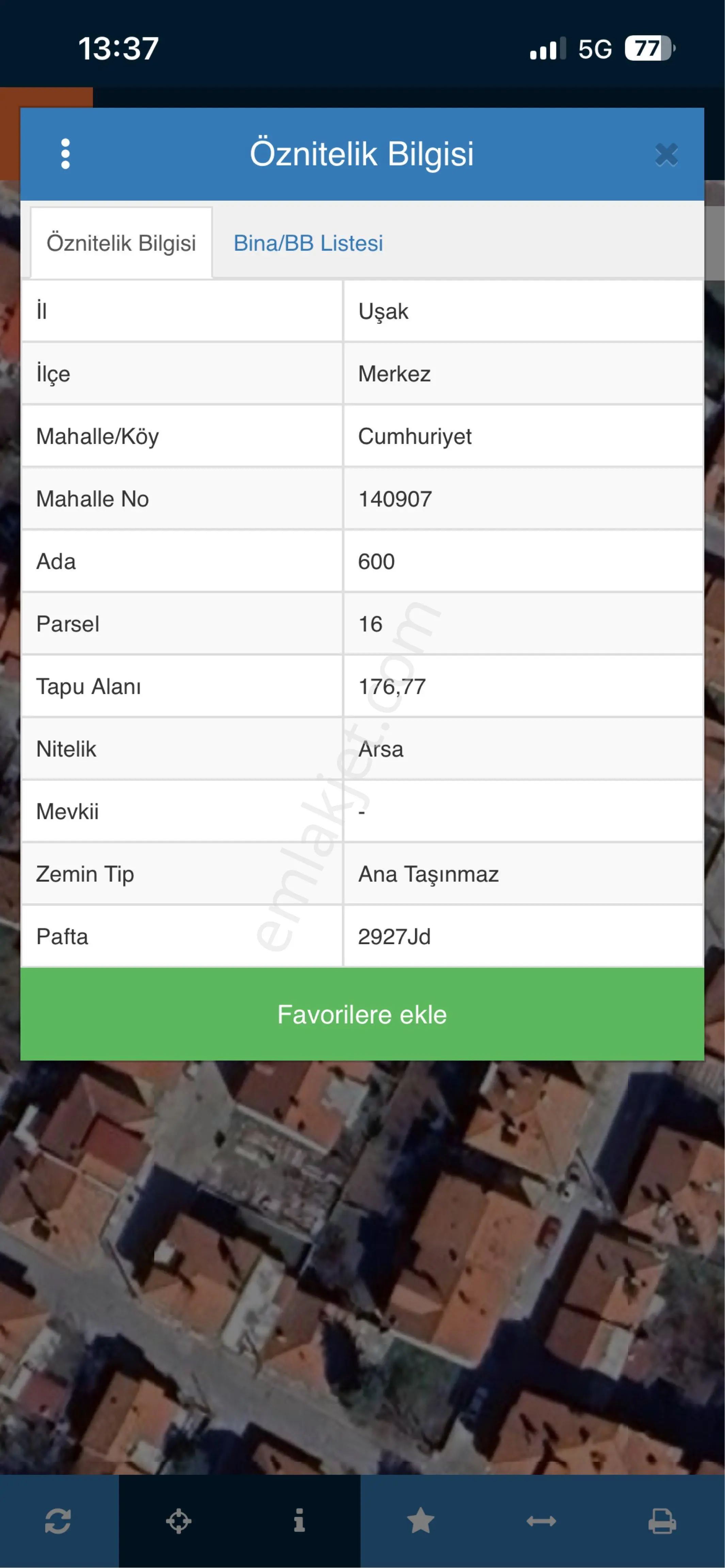 Uşak Merkez Cumhuriyet Mahallesinde Satılık Arsa - Görsel 2