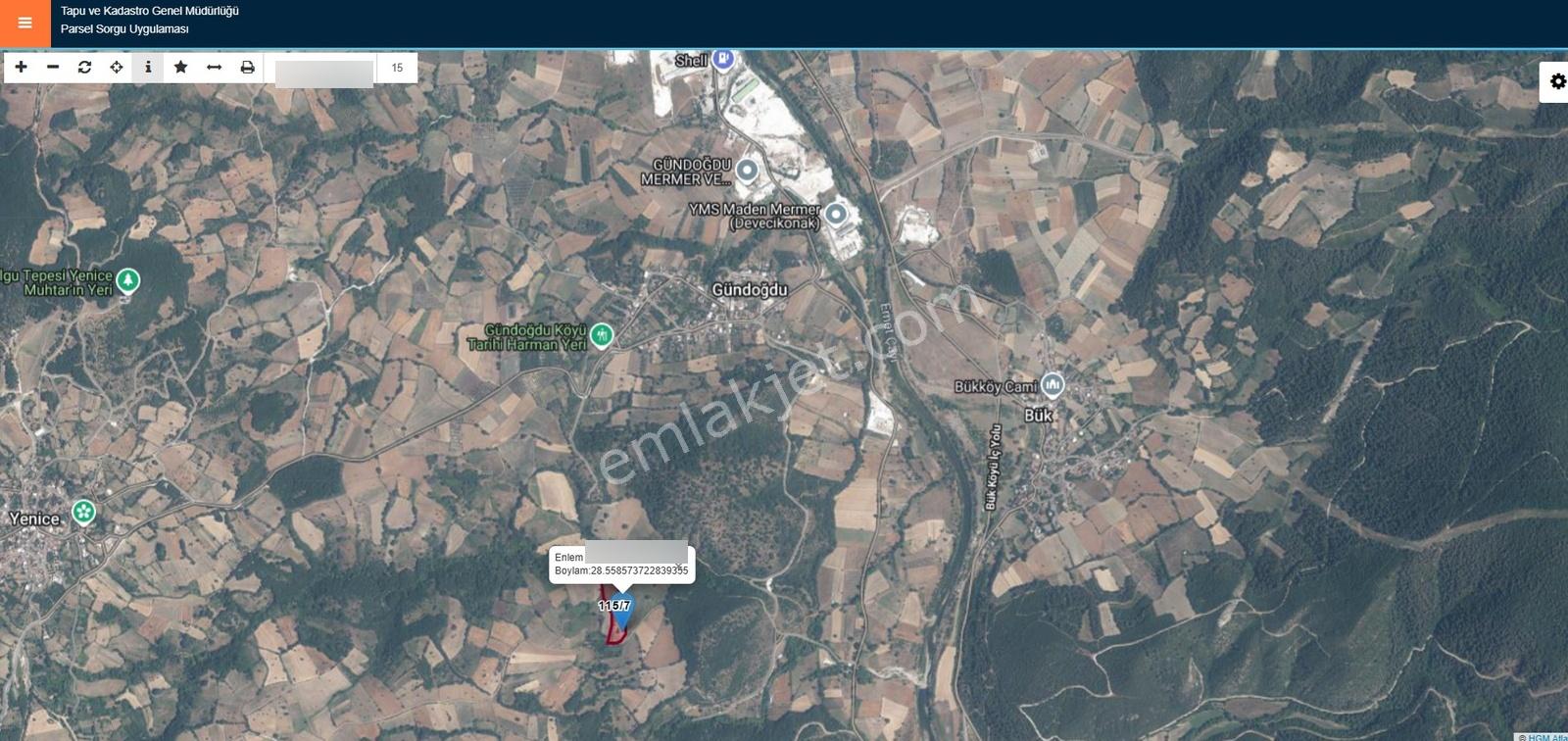 Bulrsadabul'dan Gündoğdu Mah. Resmi Yol .su Yanında Tarla - Görsel 4