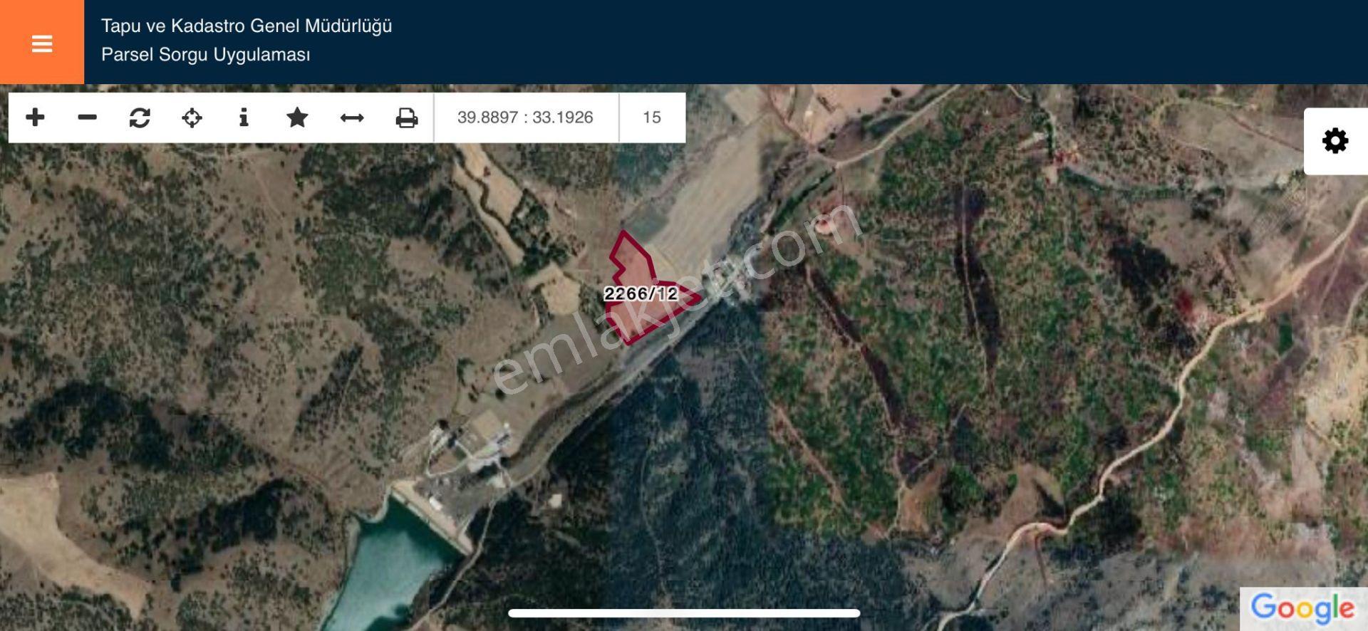 Elmadağ Tatlıca Kargalıda Baraja Yakını Her İşe Ve Çiftlik İçin Uygun Tarla