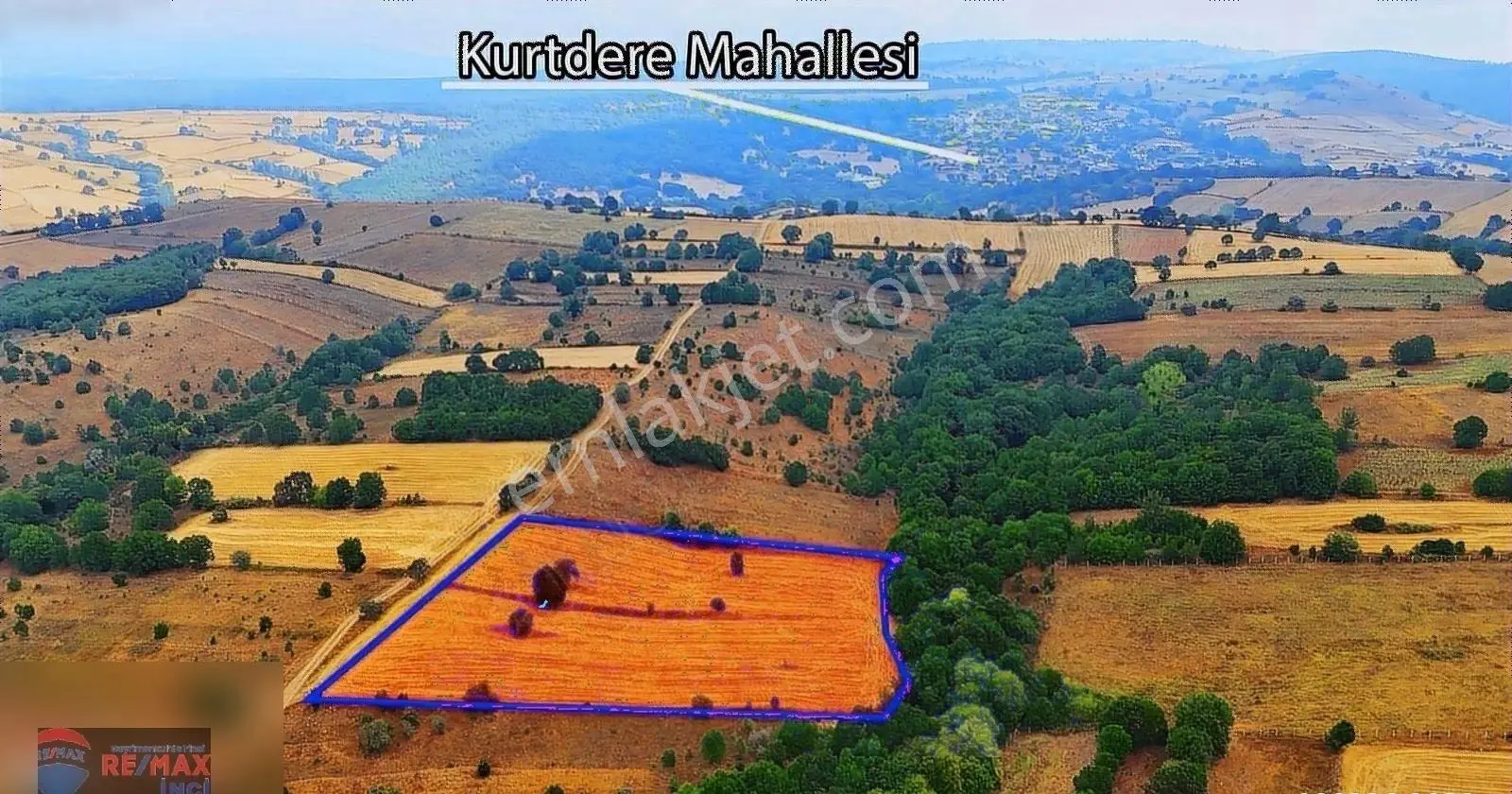 Re/max İnci'den Armutalan Sulu Tarım Uygun Satılık Tarla - Görsel 3