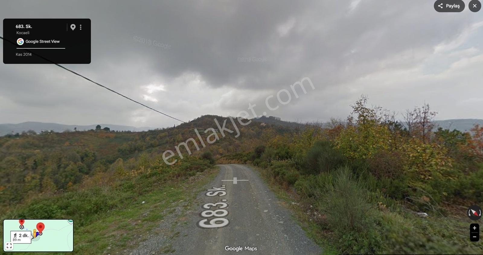Tarcanlardan Gölcük'te Eşsiz %5 İmarlı 25.932m² Satılık Koru - Görsel 5