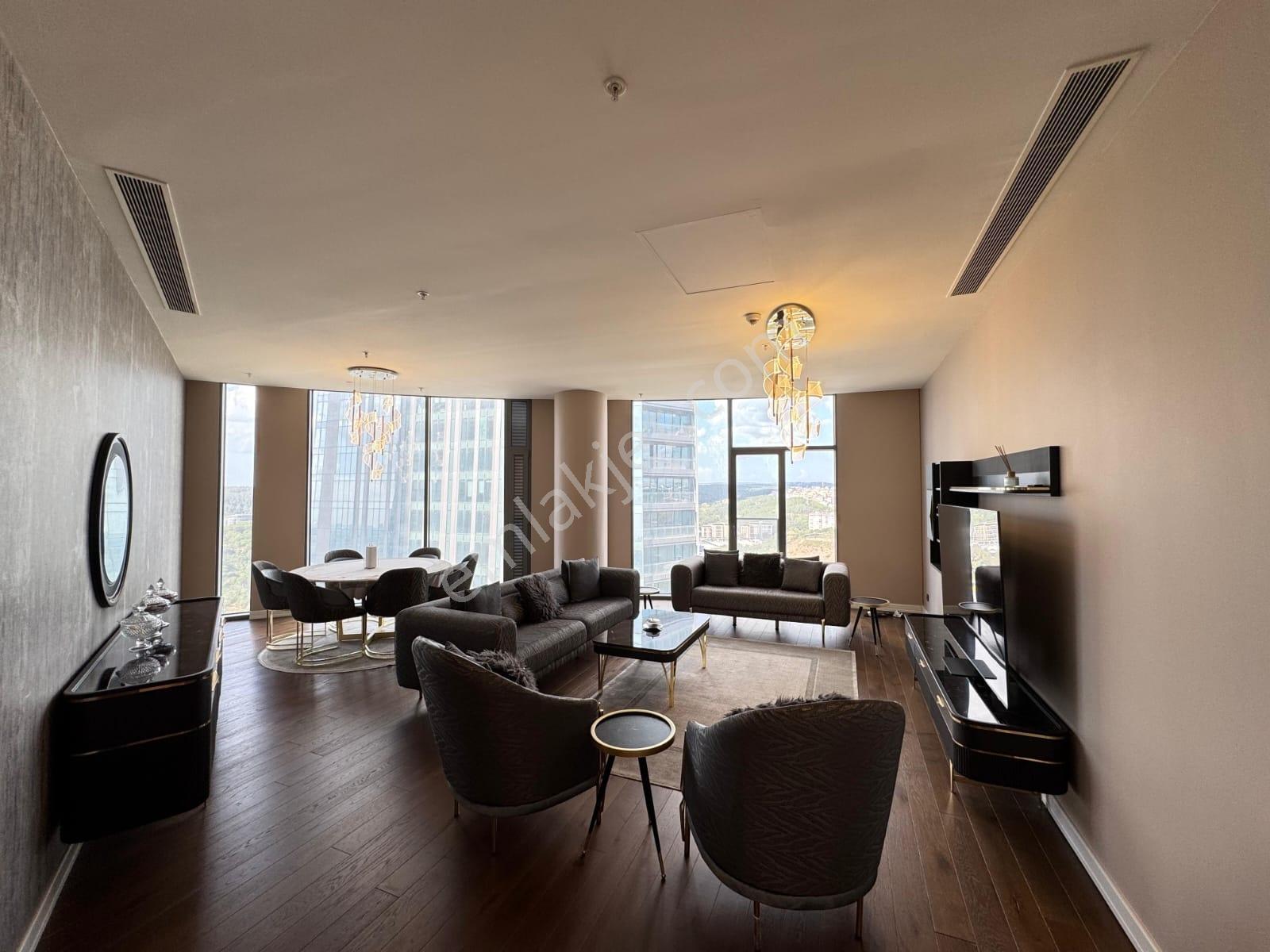 Skyland İstanbul Manzaralı Uygun Fiyatlı Eşyalı Lüks Residence - Görsel 12