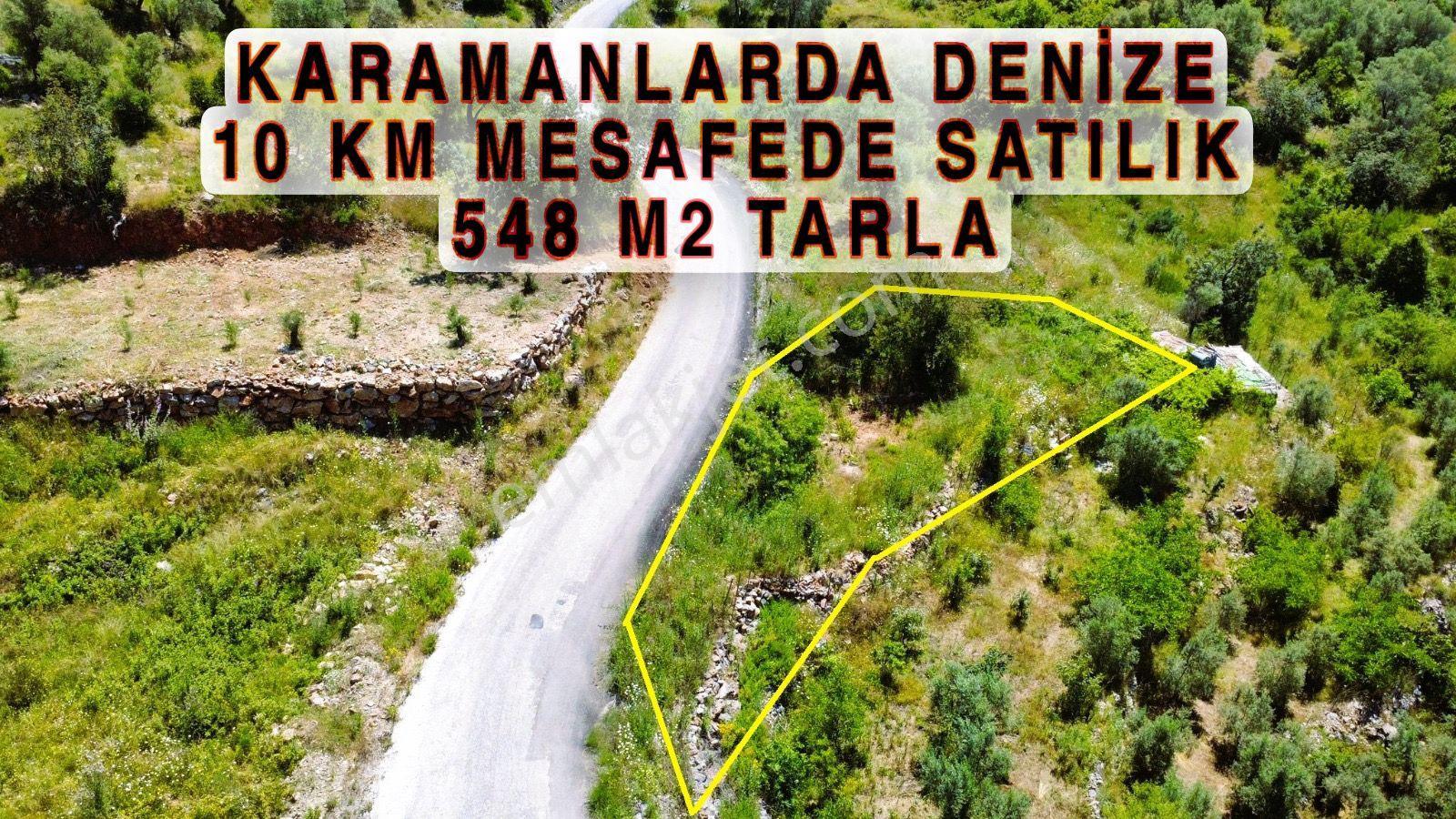 Alanya Karamanlar'dasatılık 548 M2 Tarla