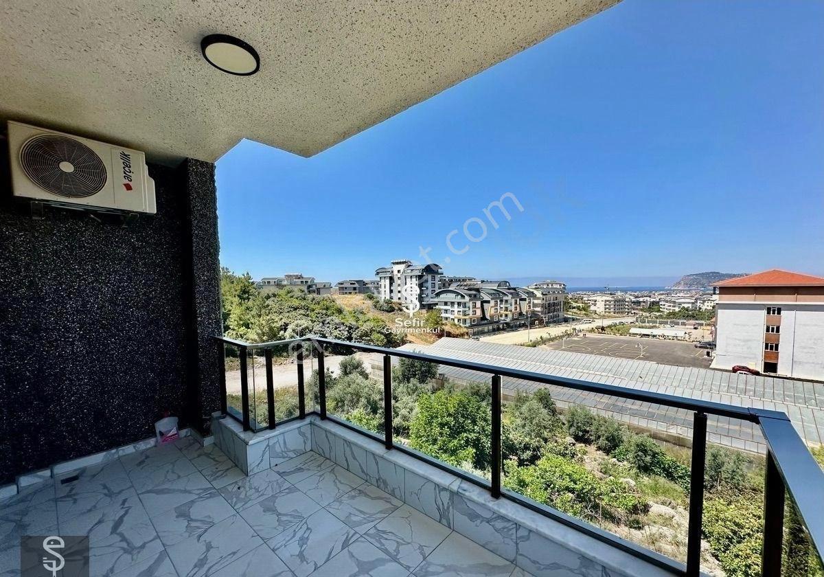 Alanya Oba'da Kiralık 2+1 Havuzlu Kale Ve Deniz Manzaralı Daire - Görsel 3
