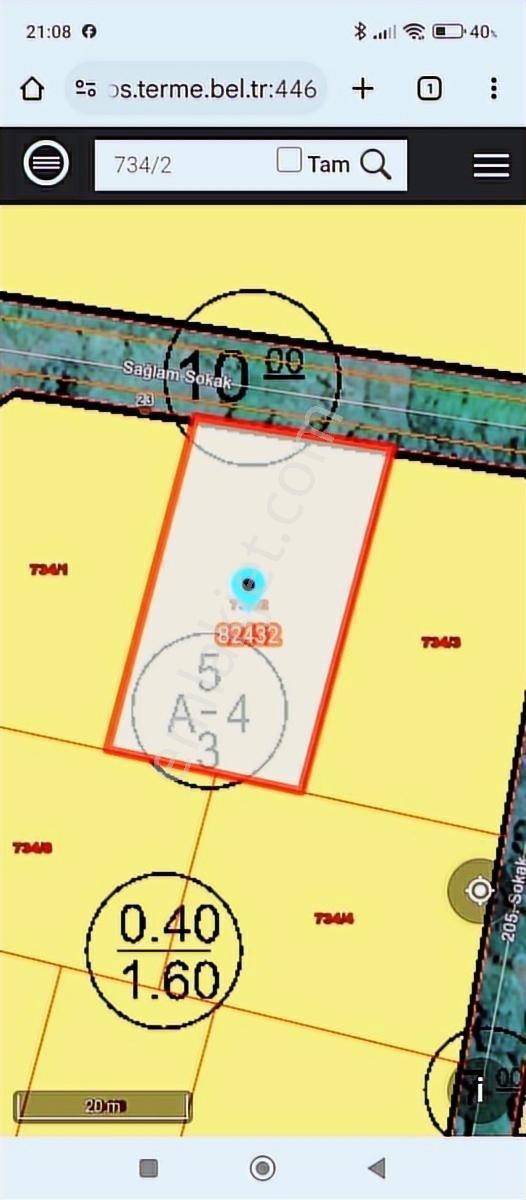 Yunus Çelebi Den Terme De Yatırımlık İmarlı Arsa 945 M2 - Görsel 9