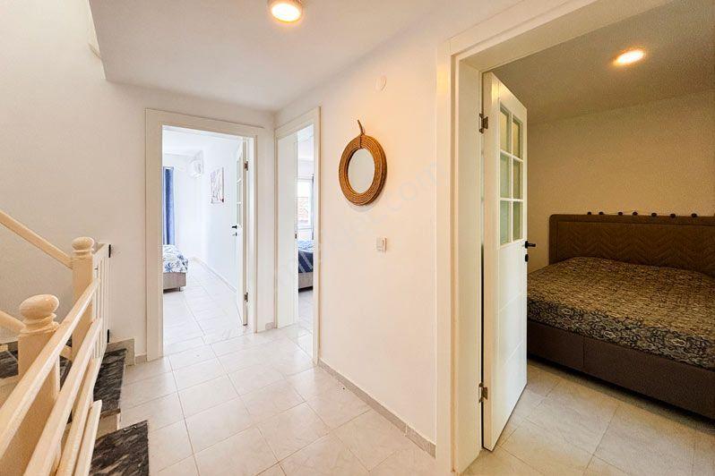 Muhteşem Konumda, Plaja Kısa Mesafede Bulunan, Tam Eşyalı İkiz Villa. - Görsel 13