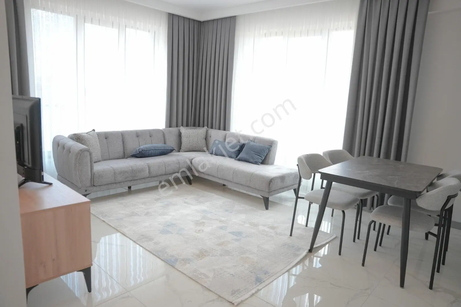 Hedef Emlak'tan Kardeşlerde Kiralık Eşyalı Lüx 1+1 Fatura Dahil - Görsel 5