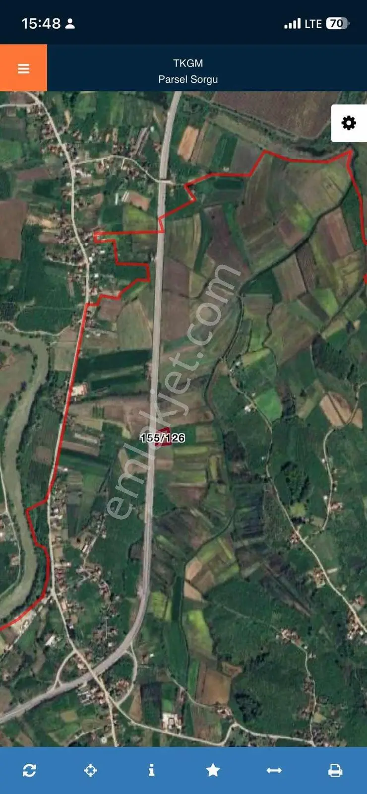 Sakarya Karasu Yuvalıdere De Ana Yol Kenarı Çapı Düzgün Tarla - Görsel 2