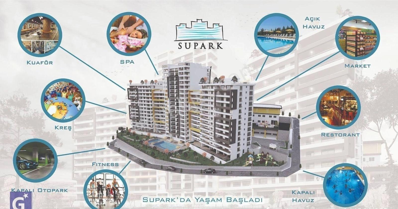 Supark Sitesinde Deniz Manzaralı Havuzlu Satılık Lüks 4+1 Daire - Görsel 2