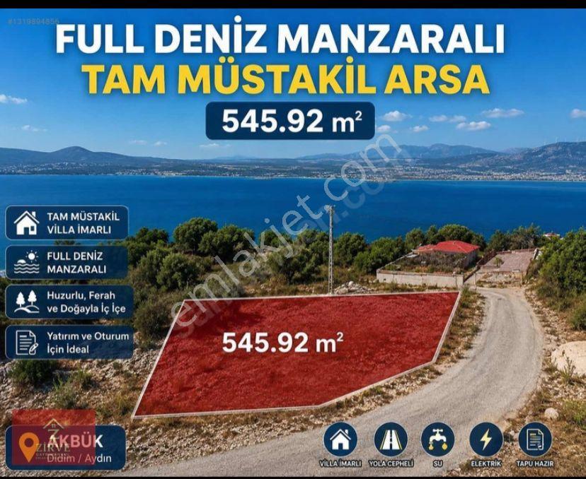 Akbük’ün Kalbinde, Eşsiz Deniz Manzaralı Yatırım Fırsatı!