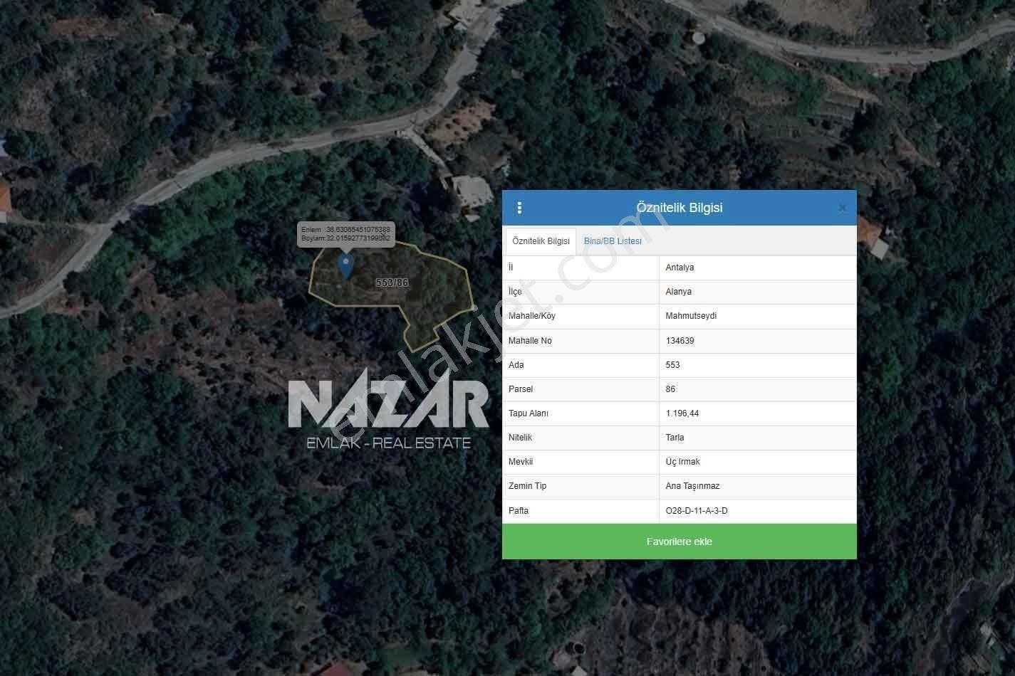 Alanya Mahmutseydi’de 1.186 M² Satılık Tarla Ve Köy Evi - Görsel 14