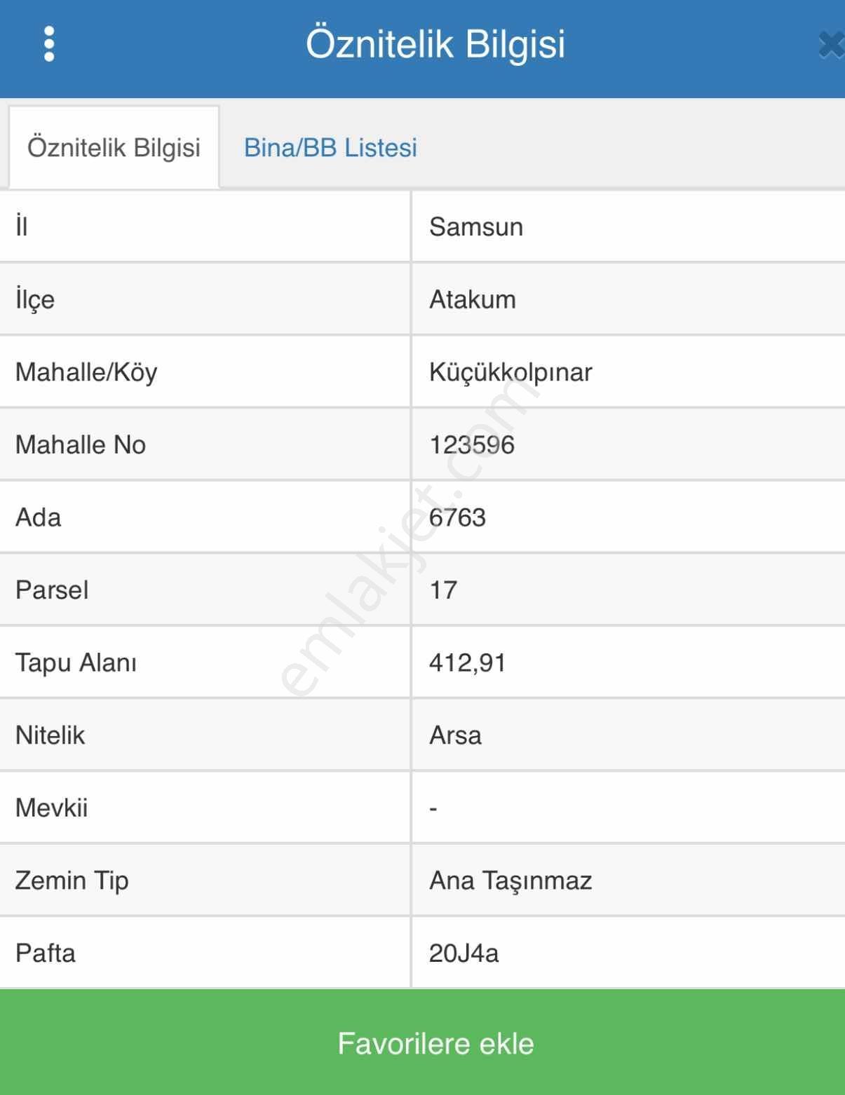 Bulut Emlaktan Atakum Küçükkolpınarda Fırsat Arsa... - Görsel 8