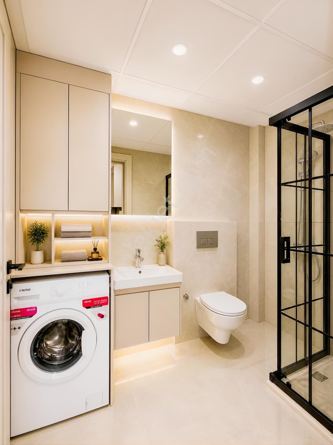 Demirler'den Selçukbeyde Eşyalı Sıfır 1+1 Satılık Apart - Görsel 5