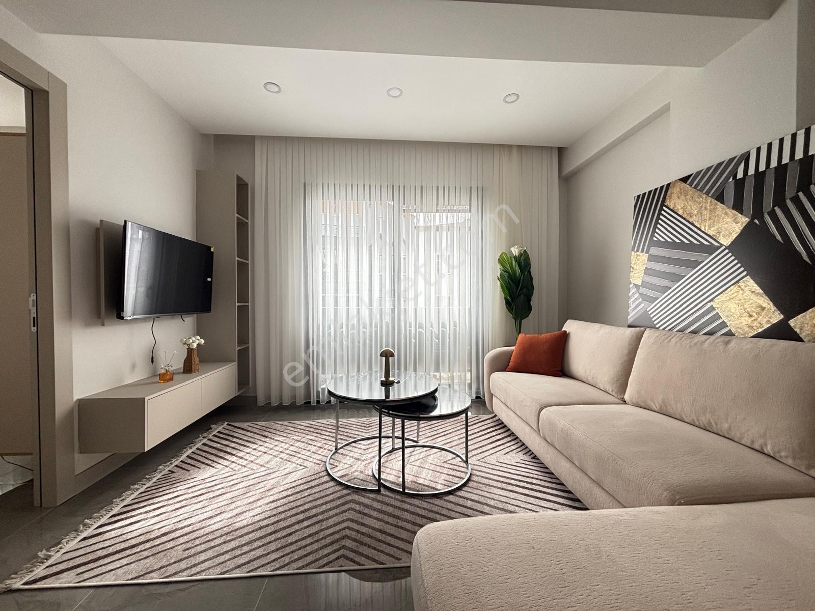 Demirler'den Selçukbeyde Eşyalı Sıfır 1+1 Satılık Apart - Görsel 13