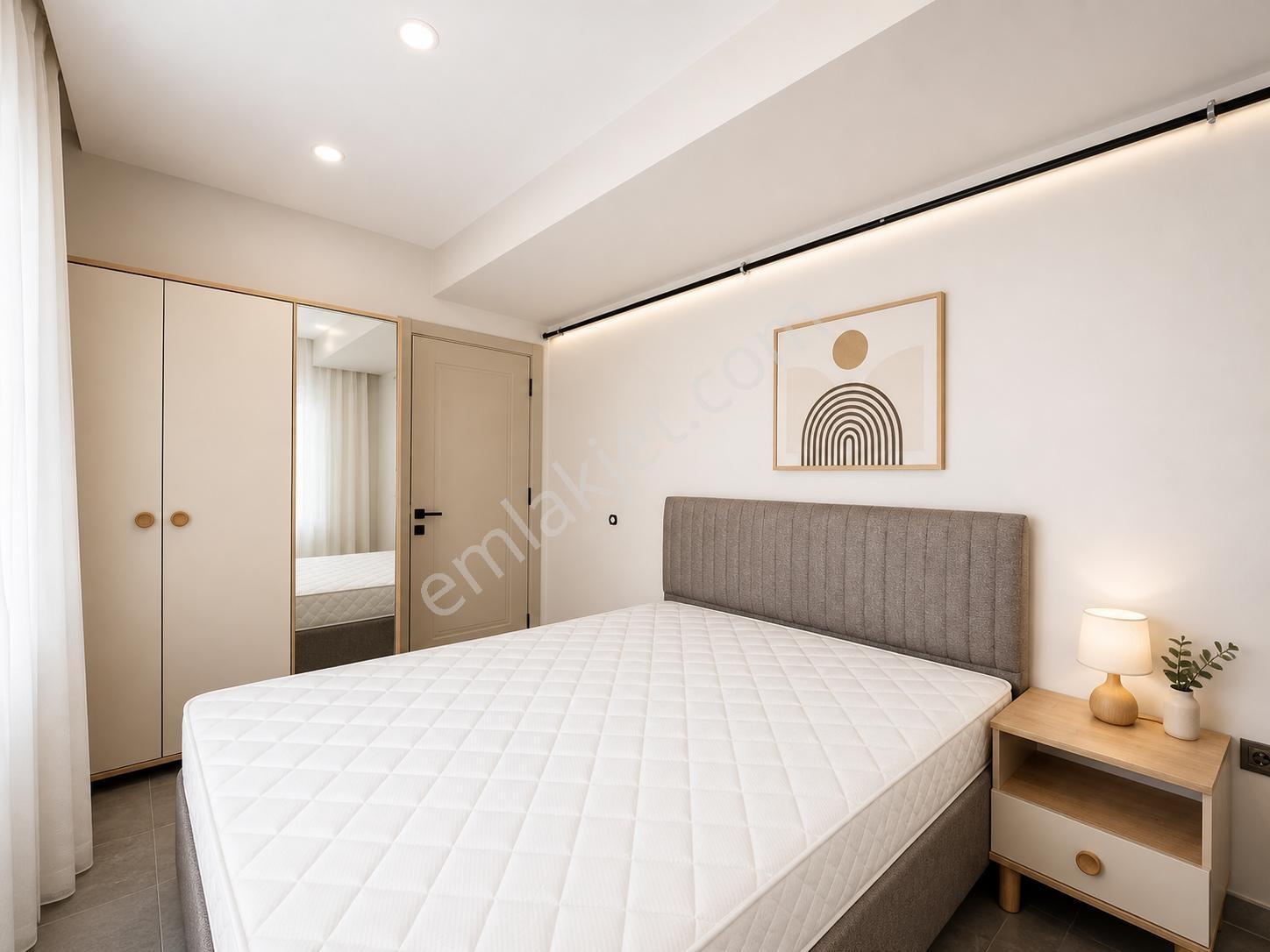 Demirler'den Selçukbeyde Eşyalı Sıfır 1+1 Satılık Apart - Görsel 11
