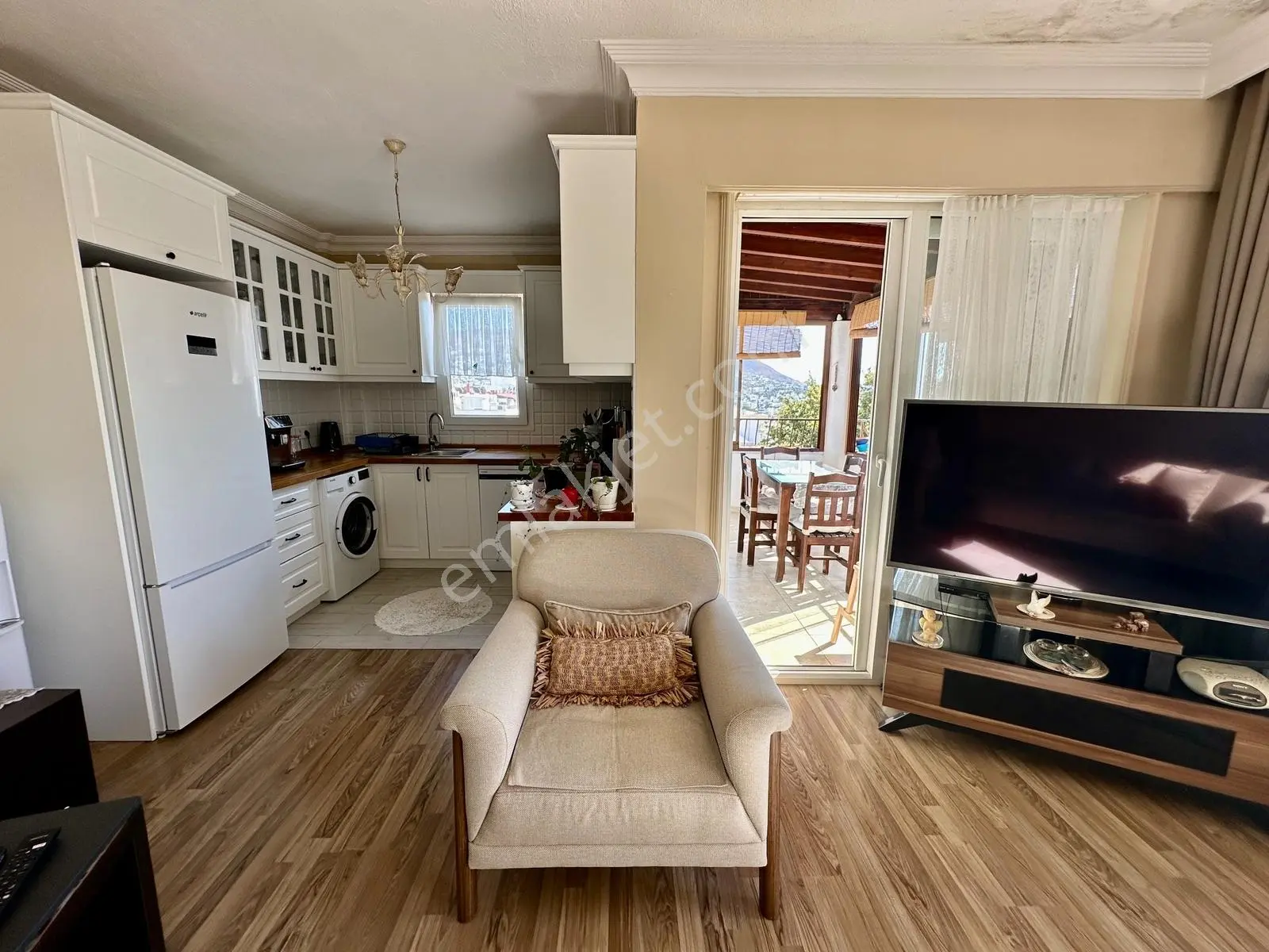 Bodrum Turgutreis'te Deniz Manzaralı Tertemiz 3+1 Daire - Görsel 2