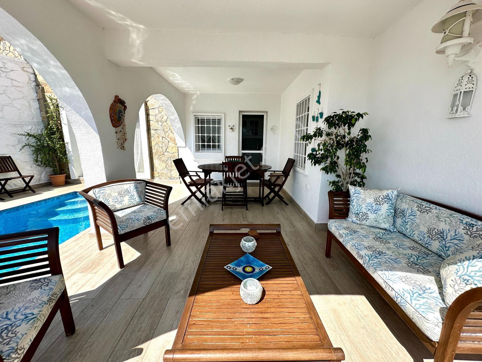 Bodrum Kadıkalesi'nde Satılık Harika Manzaralı Havuzlu Villa - Görsel 21