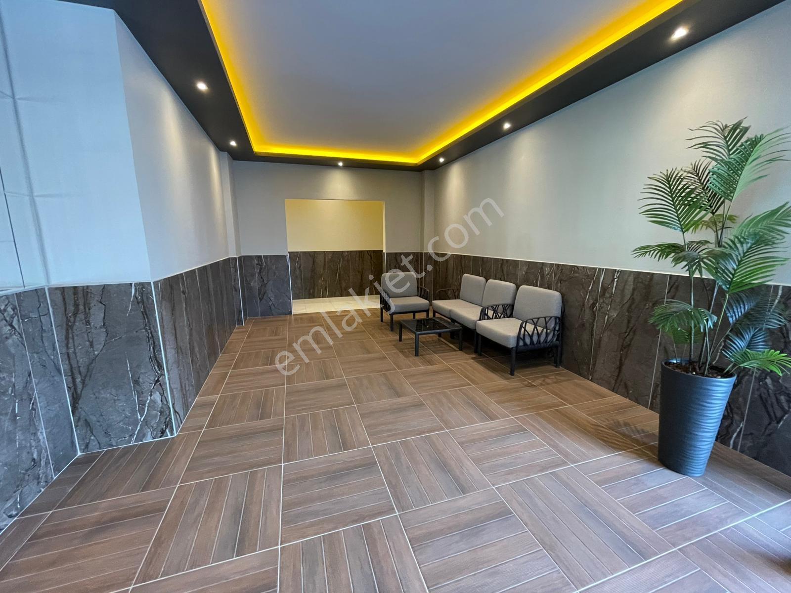 Satılık Eşyalı 1+1 Yeni Daire Alanya Oba Olıve Resort Sitesi - Görsel 16
