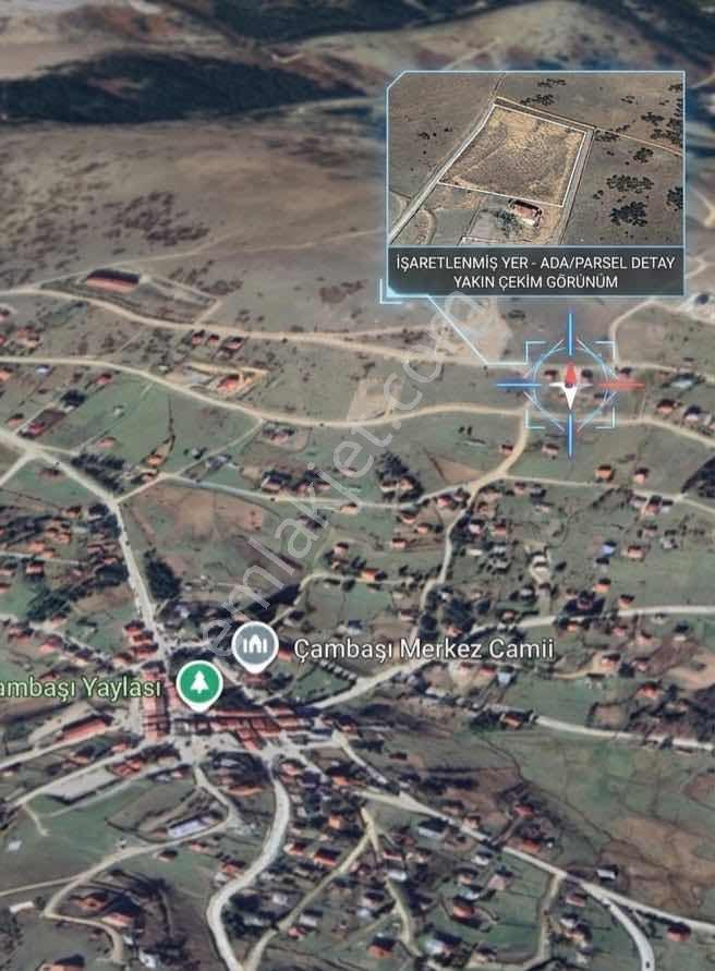 Çambaşı Yaylasında Manzaraya Hakim, Müstakil Parsel 553m² Arsa - Görsel 3