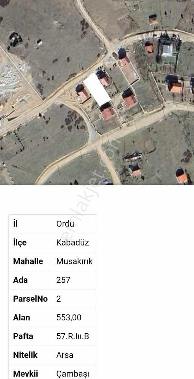 Çambaşı Yaylasında Manzaraya Hakim, Müstakil Parsel 553m² Arsa - Görsel 2