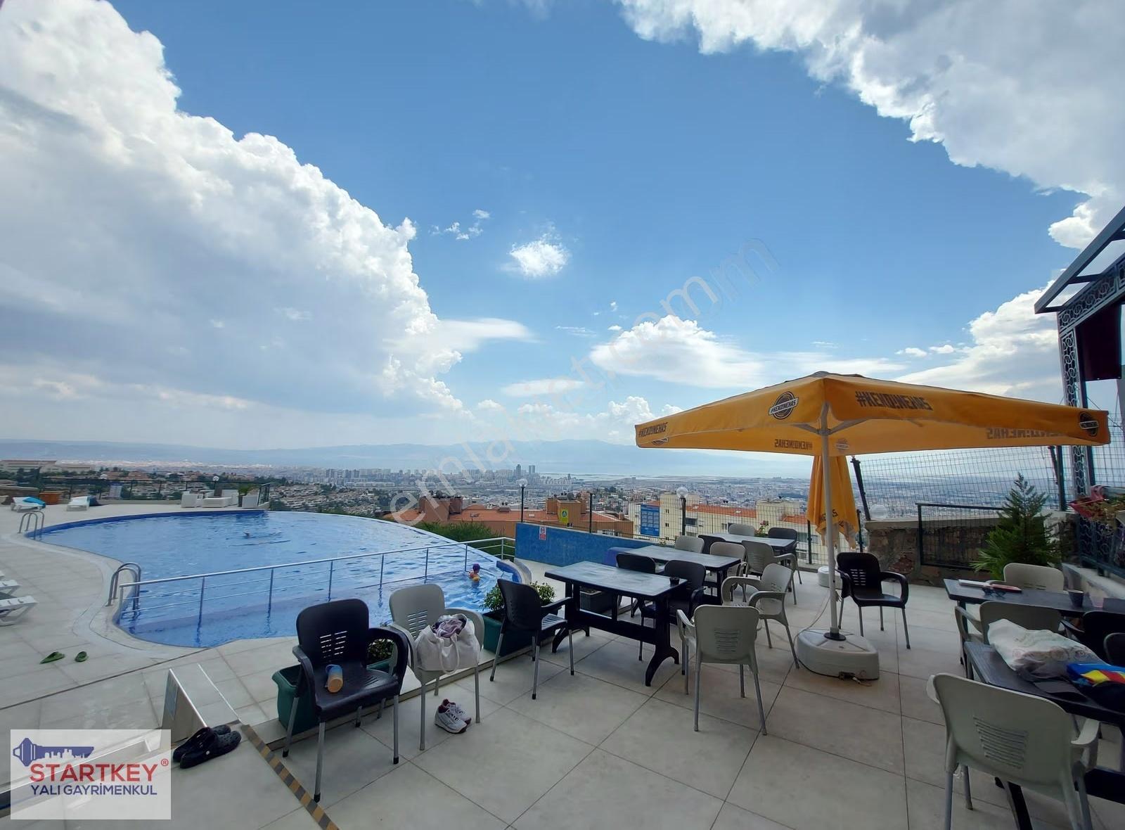 Çiğlide Havuzlu Site İçinde Deniz Manzaralı Kiralık 3+1 Daire - Görsel 10
