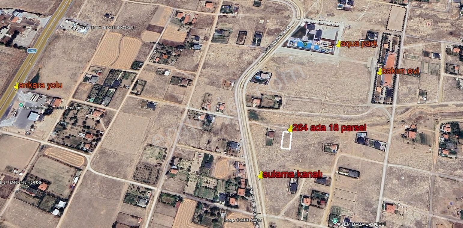 Topakkaya Fatih Mahallesi'nde Satılık Villa Parseli - Görsel 3