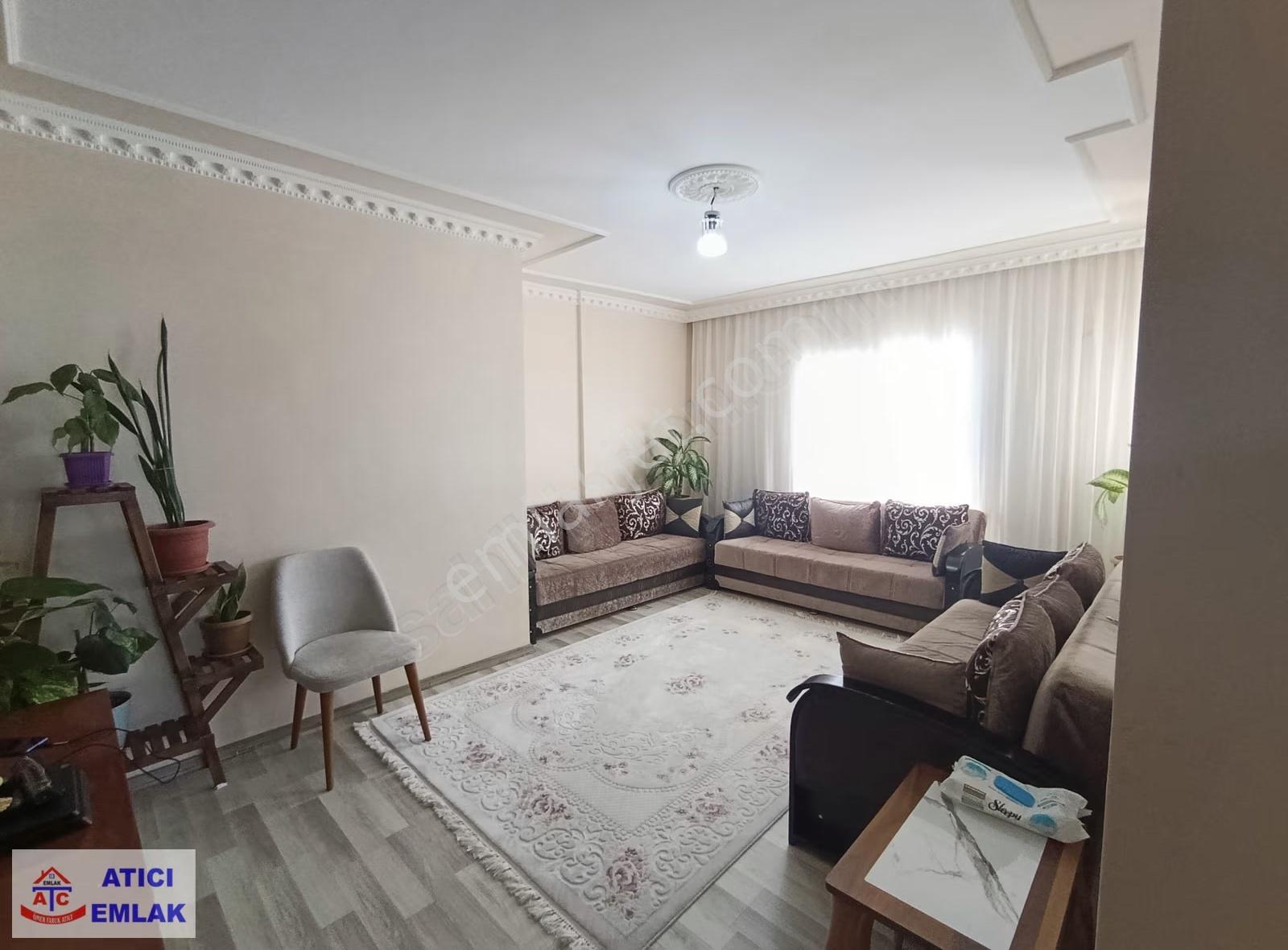 Sarıçam'da Satılık 3+1 Daire, 110m², İskanlı, Çift Balkonlu