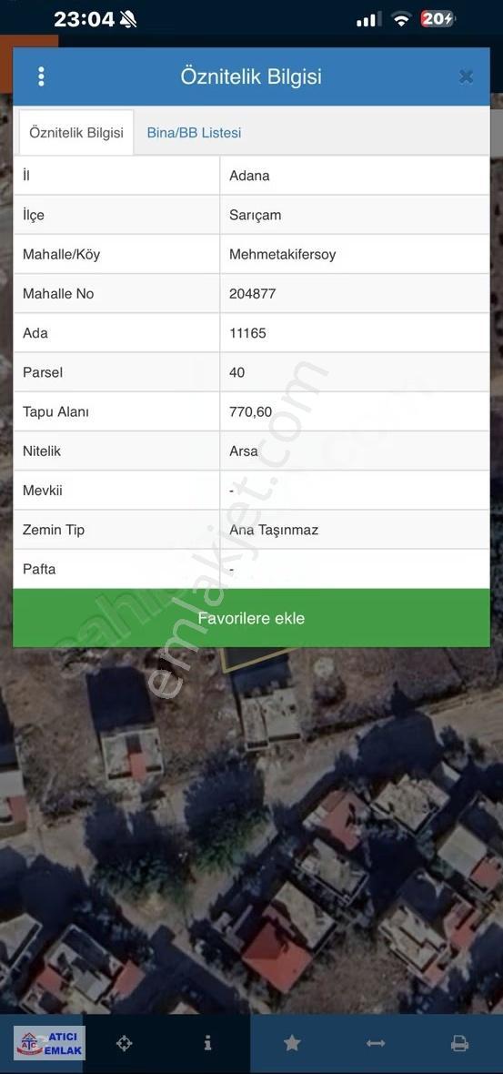 Mehmet Akif Ersoy'da Satılık 771m² Konut İmarlı Arsa - Görsel 2