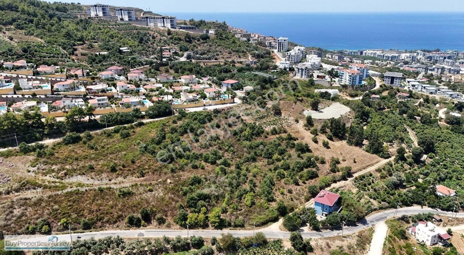 Alanya Kargıcak'ta Deniz Manzaralı Satılık Arsa - Görsel 12
