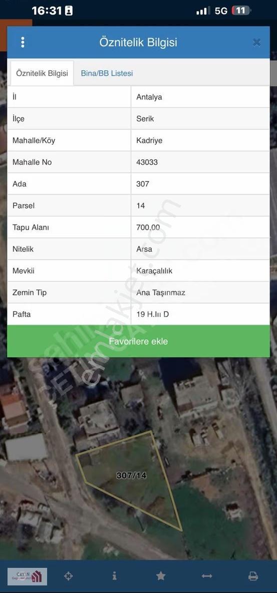 Belek Kadriyede 700 Mtre. Arsa - Görsel 8