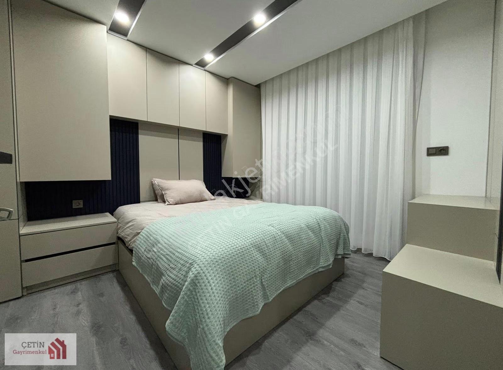 Fevziçakmak'ta Deniz Manzaralı Full Eşyalı 1+1 Kiralık Daire - Görsel 20