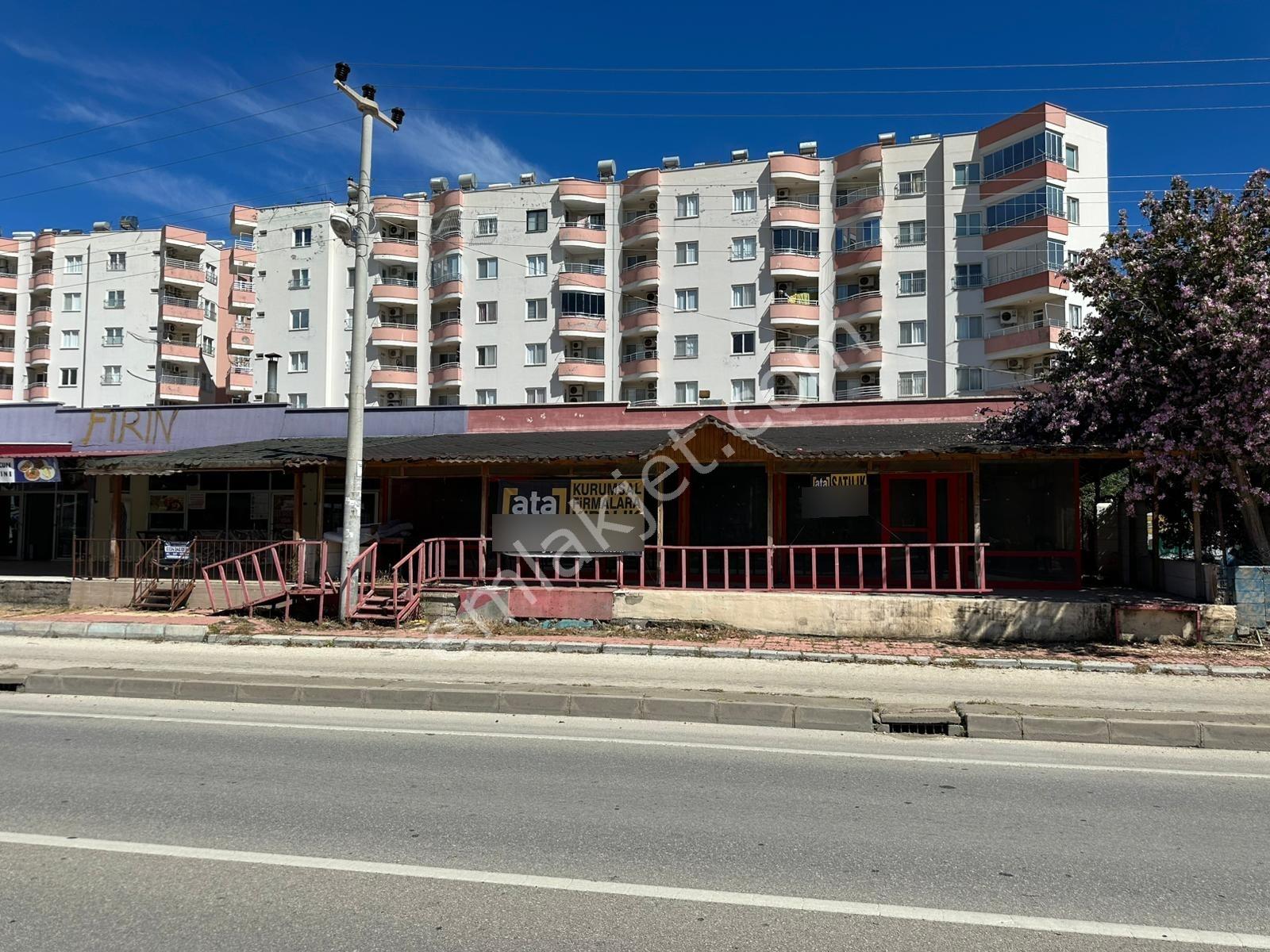 [ata]'dan Limonlu'da D-400'e Sıfır Kiralık Geniş Dükkan
