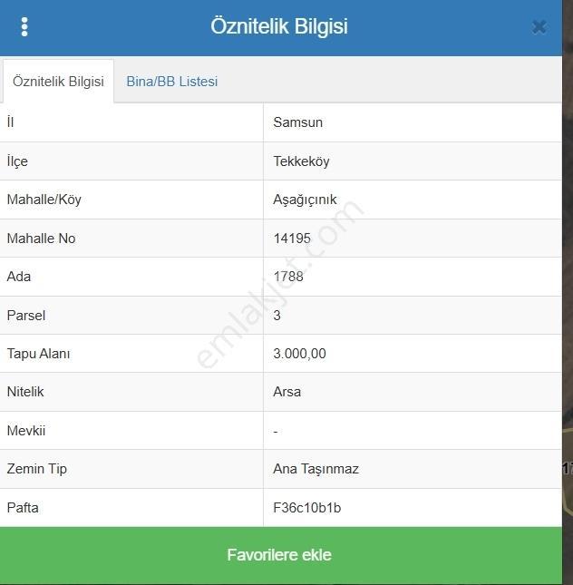 Sehn Ta102 I Tekkeköy Aşağıçınıkta Kaçırılmayacak Fırsat Arsa - Görsel 7
