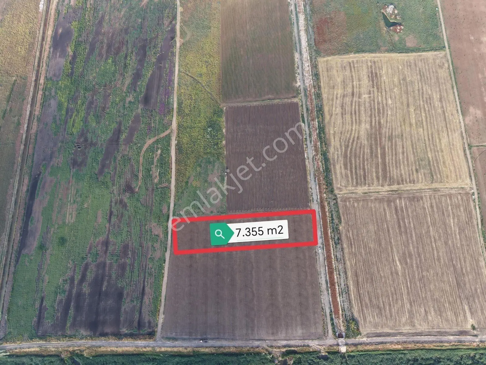 Acıpayam Akalan'da Sulak Çift Yola Cephe 7.355 M2 Tarla - Görsel 7