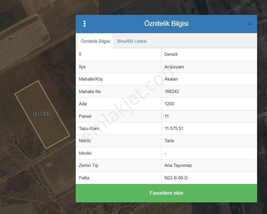 Acıpayam Akalan'da 11.575 M2 Çiftliğe Uygun Tarla - Görsel 17