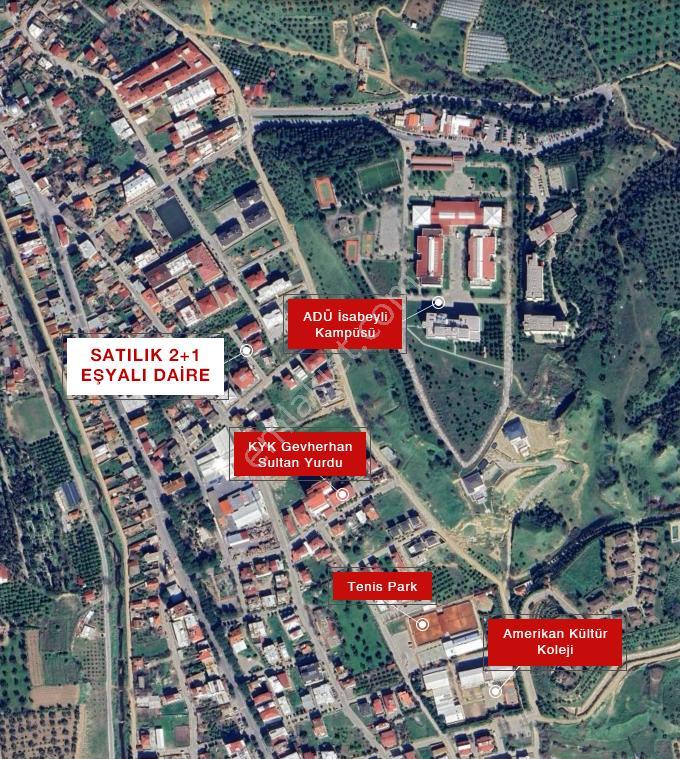 İsabeyli'de Kampüse 400 Mt Mesafede 2+1 Eşyalı Satılık Daire - Görsel 19