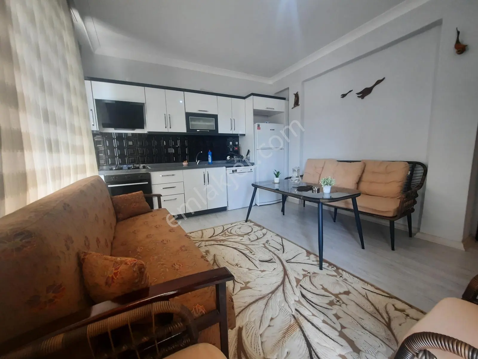 Rw Nefes'ten Eşyalı Kiralık 1+1altınkum Da Denize Yakın - Görsel 8
