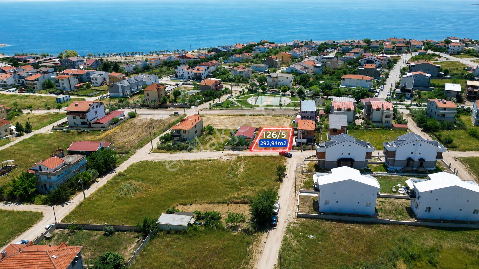 Karabiga Zeytinlik'te Sahile 4 Dakika Mesafede 292 M² Arsa | Yerleşim Alanı İçerisınde - Görsel 4