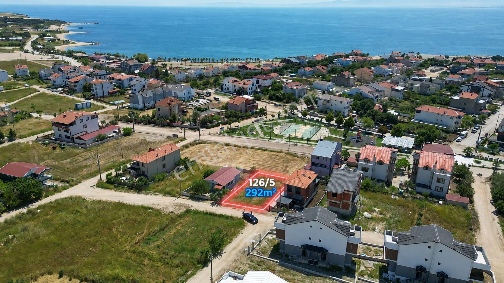 Karabiga Zeytinlik'te Sahile 4 Dakika Mesafede 292 M² Arsa | Yerleşim Alanı İçerisınde - Görsel 6