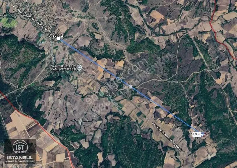 Uzunköprü Kırkkavak'ta Yatırıma Uygun Satılık Tarla - Görsel 3
