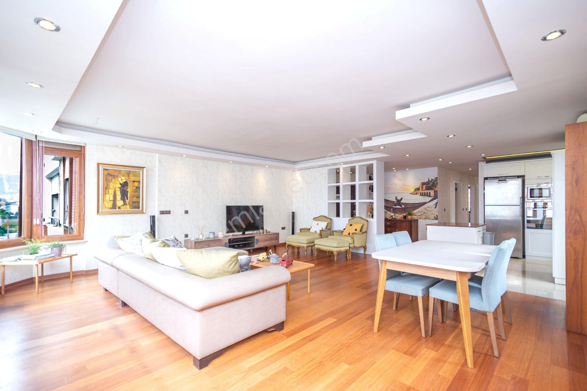 Alanya Obagöl Denize Sıfır 3+1 Full Deniz Ve Kale Manzaralı Muhteşem Daire - Görsel 4