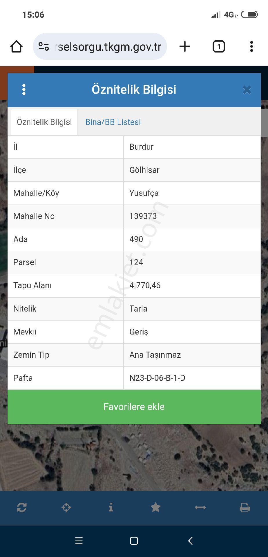 Gölhisar Yusufça'da Yatırım Fırsatı 6800 Metrekare Arsa - Görsel 3