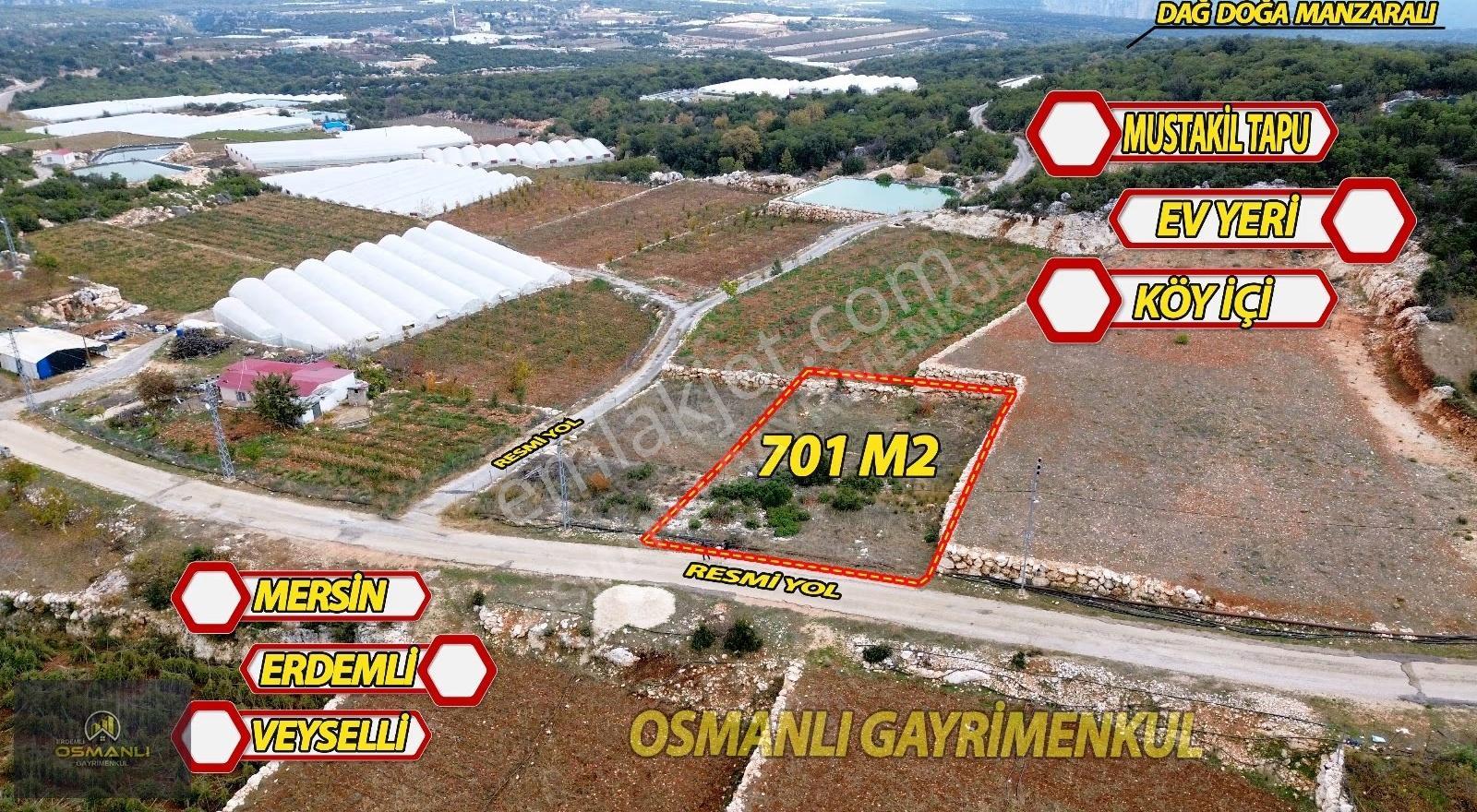 Köyiçi Fırsat Arsa 700 M2 Asvalt Yola Sıfır Su Elektrik Dibinde - Görsel 2