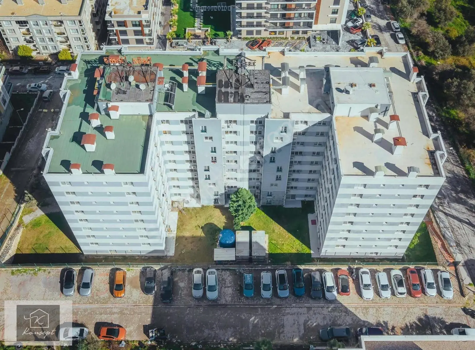 Konsept'den Site İçi Kampüs Yakını Full Eşyalı Satılık 1+1 - Görsel 6
